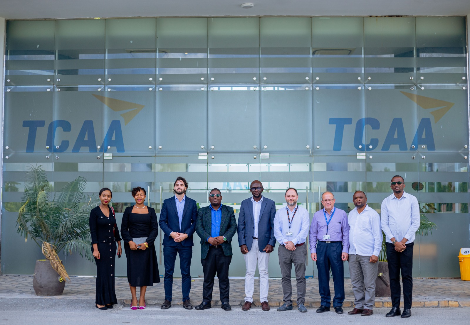 HCAA delegation during a courtesy visit to the Tanzania Civil Aviation Authority