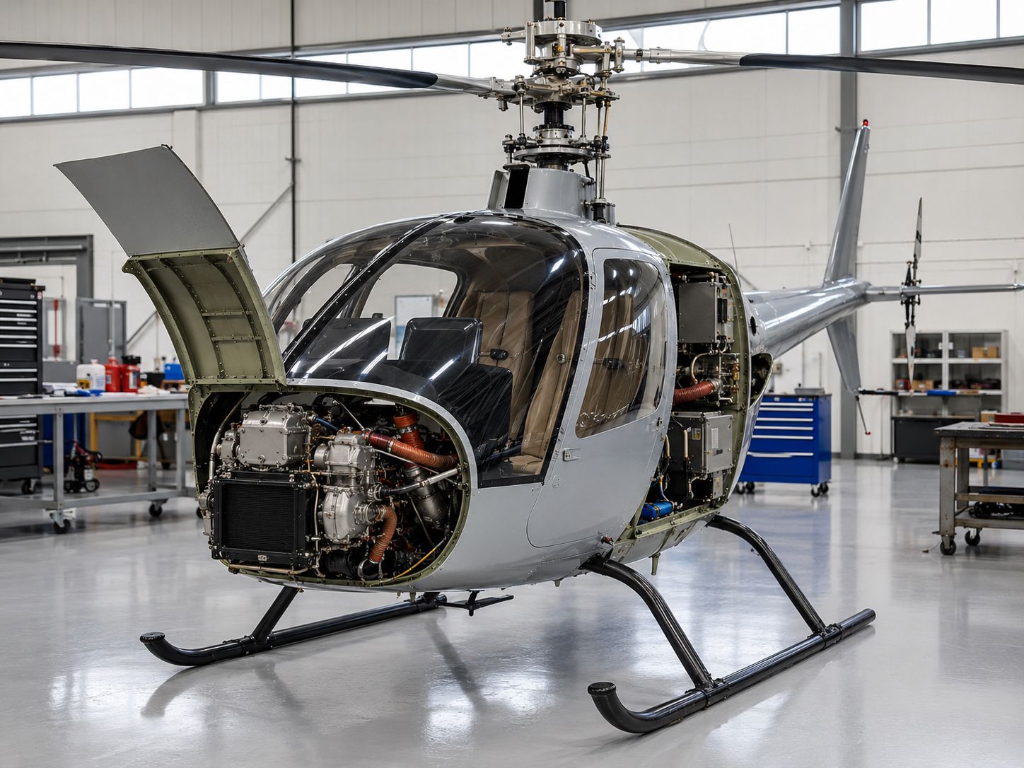 B1.4 Piston Helicopters